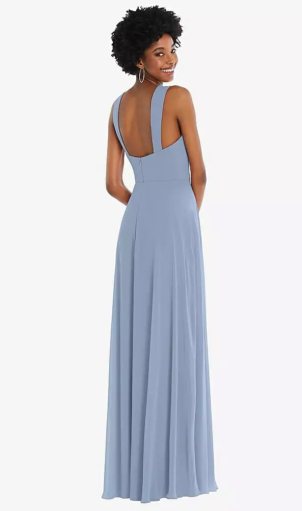 Contoured Wide Strap Sweetheart Maxi